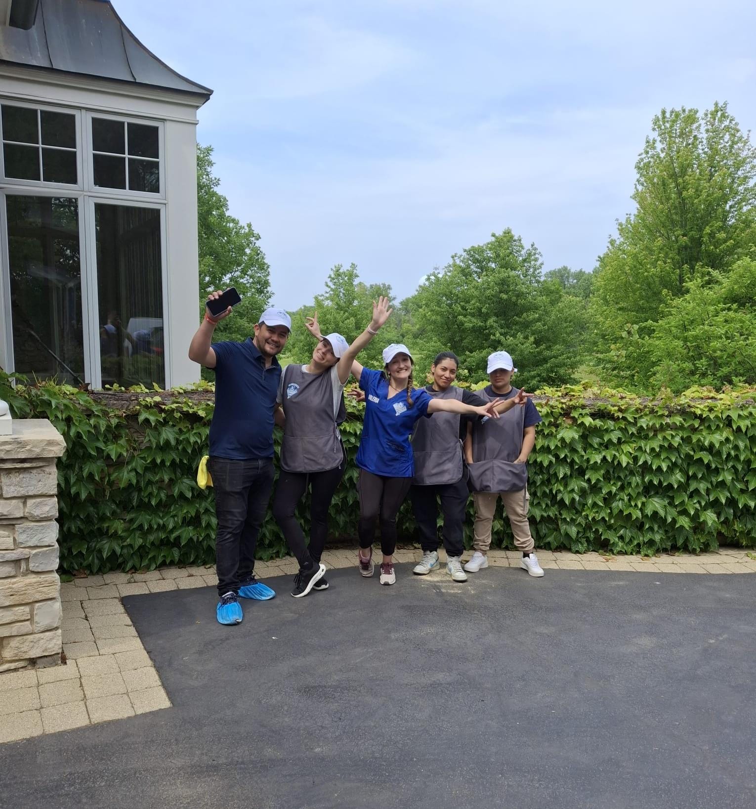 Diamond Home Chicago team at a Chicago-area home