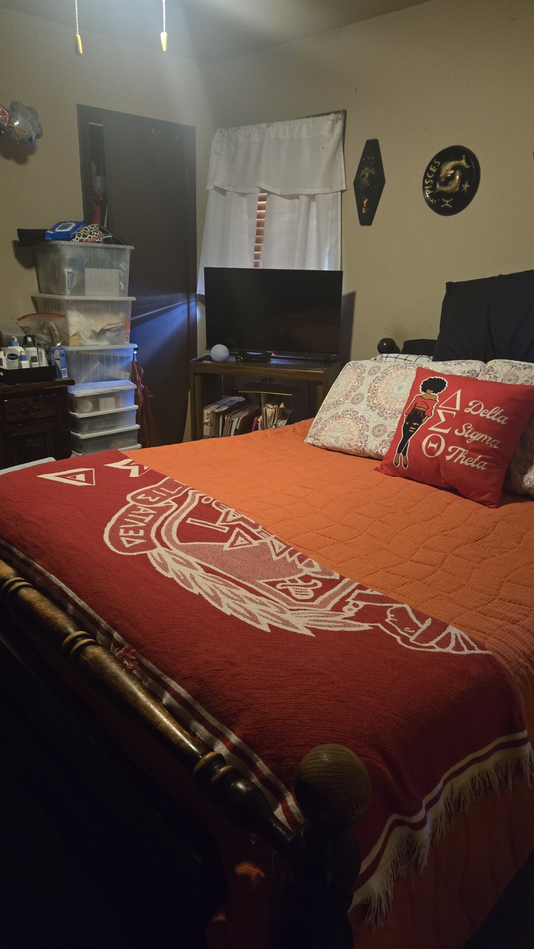 Bedroom reset after cleaning